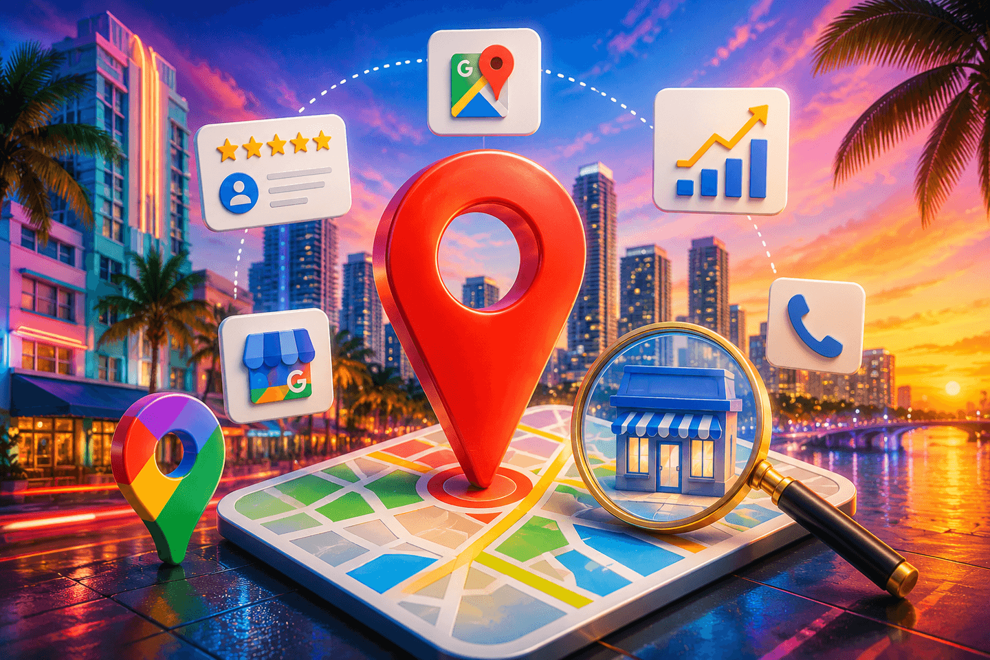 Búsqueda con inteligencia artificial, contenido web y optimización SEO conectados en una estrategia digital