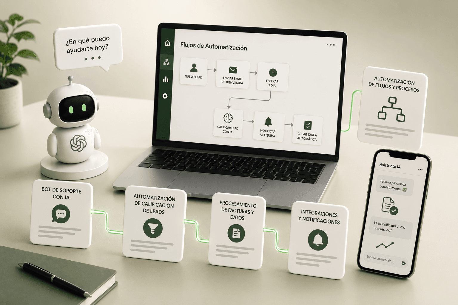 Automatización con IA