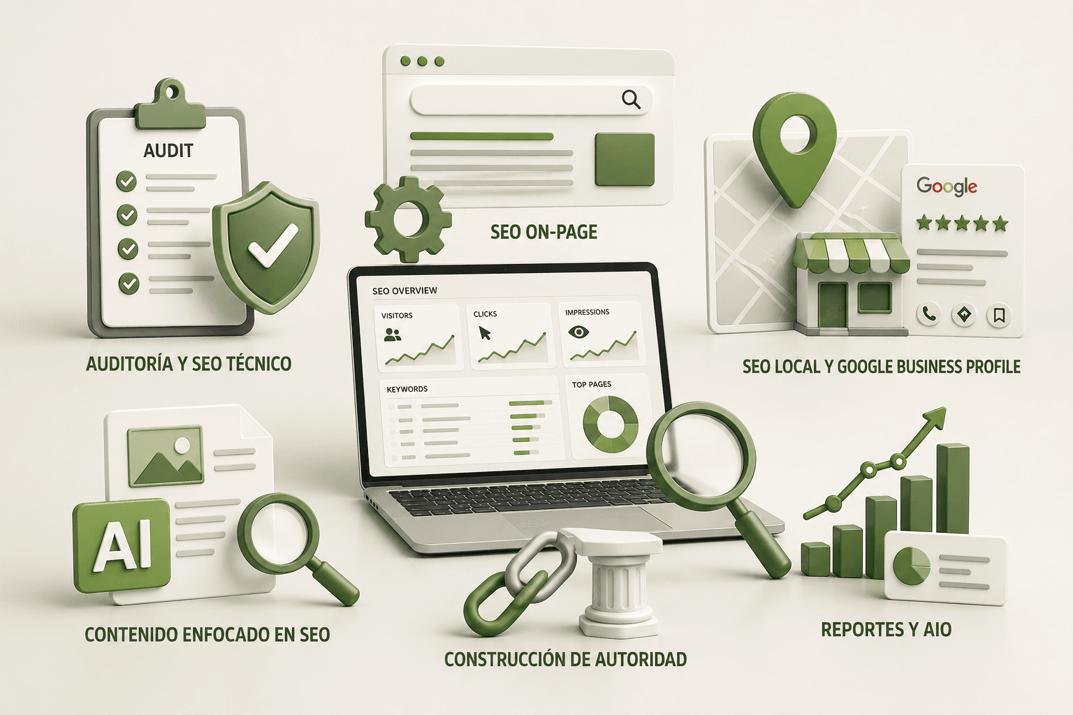 SEO y Visibilidad AIO